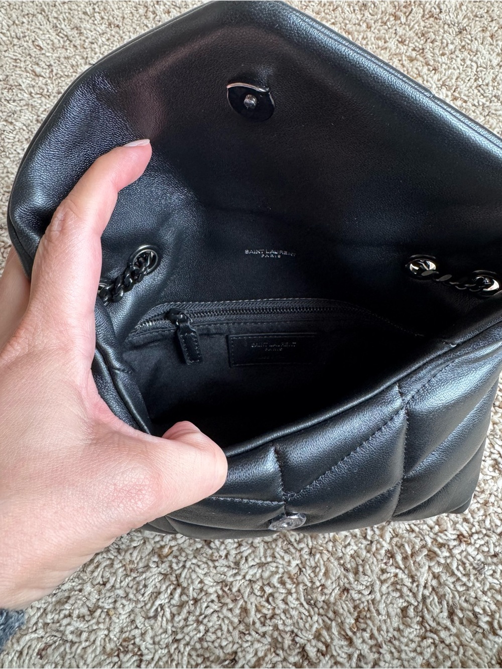 New toy puffer bag. Adjustable chain straps. - Picture 5 of 14